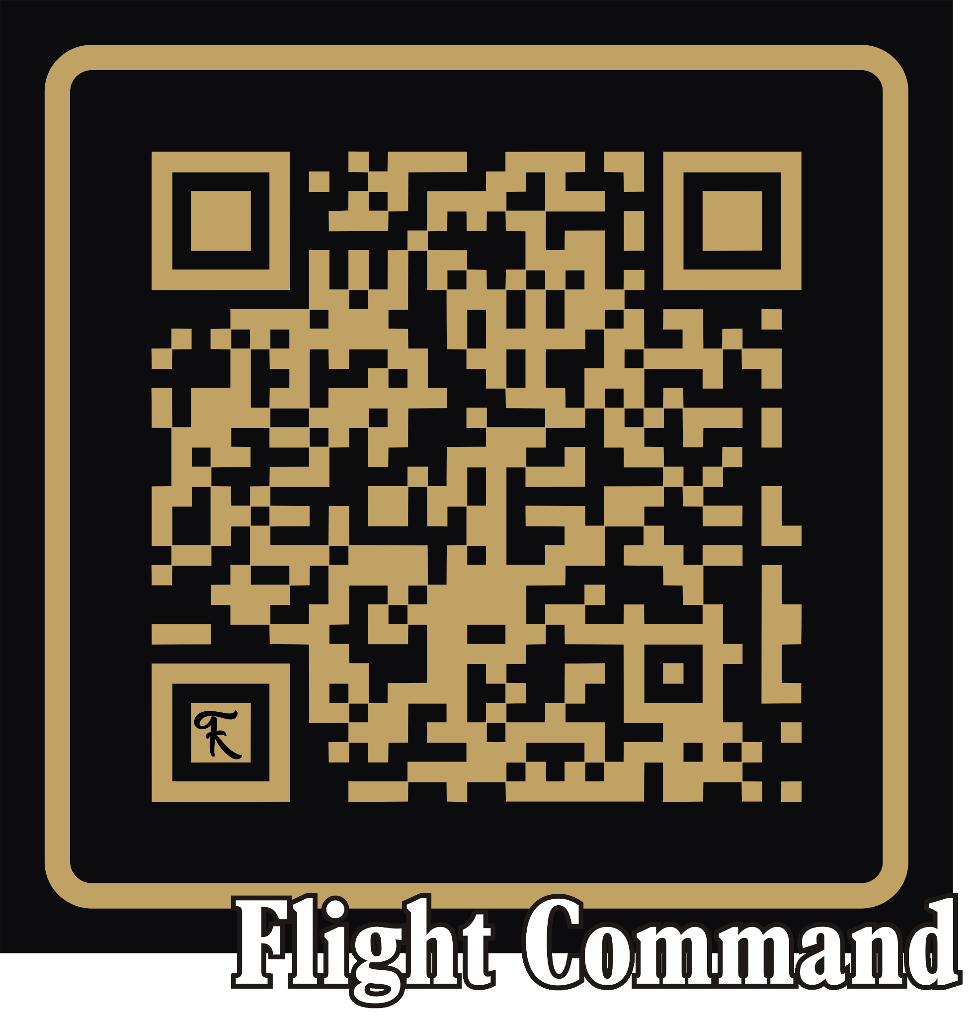 QR code for the Flight Command website